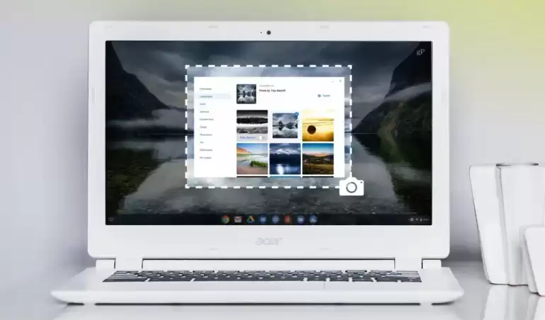 screenshot on Chromebook